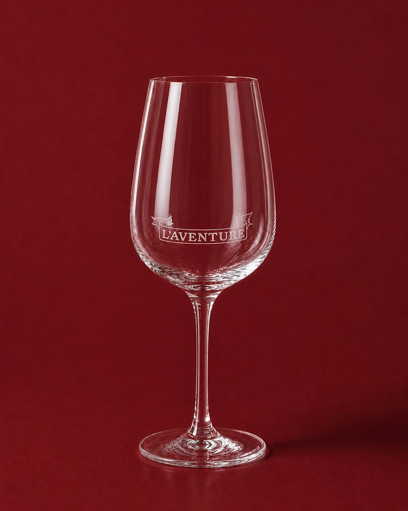 Pack de 2 verres à pieds L'Aventure