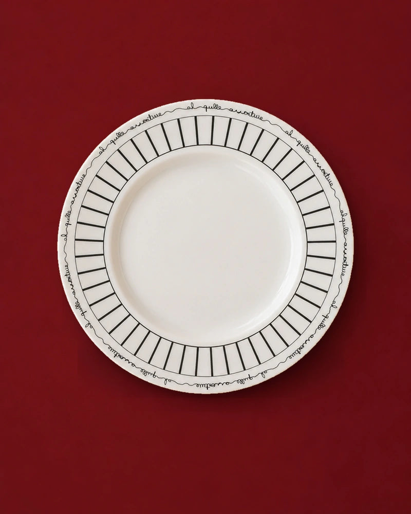 Assiette « Ah Quelle Aventure »